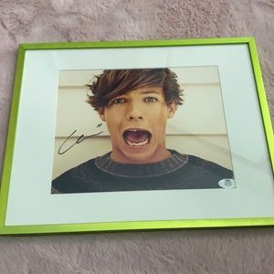 Signed by Louis Thompson Picture Frame